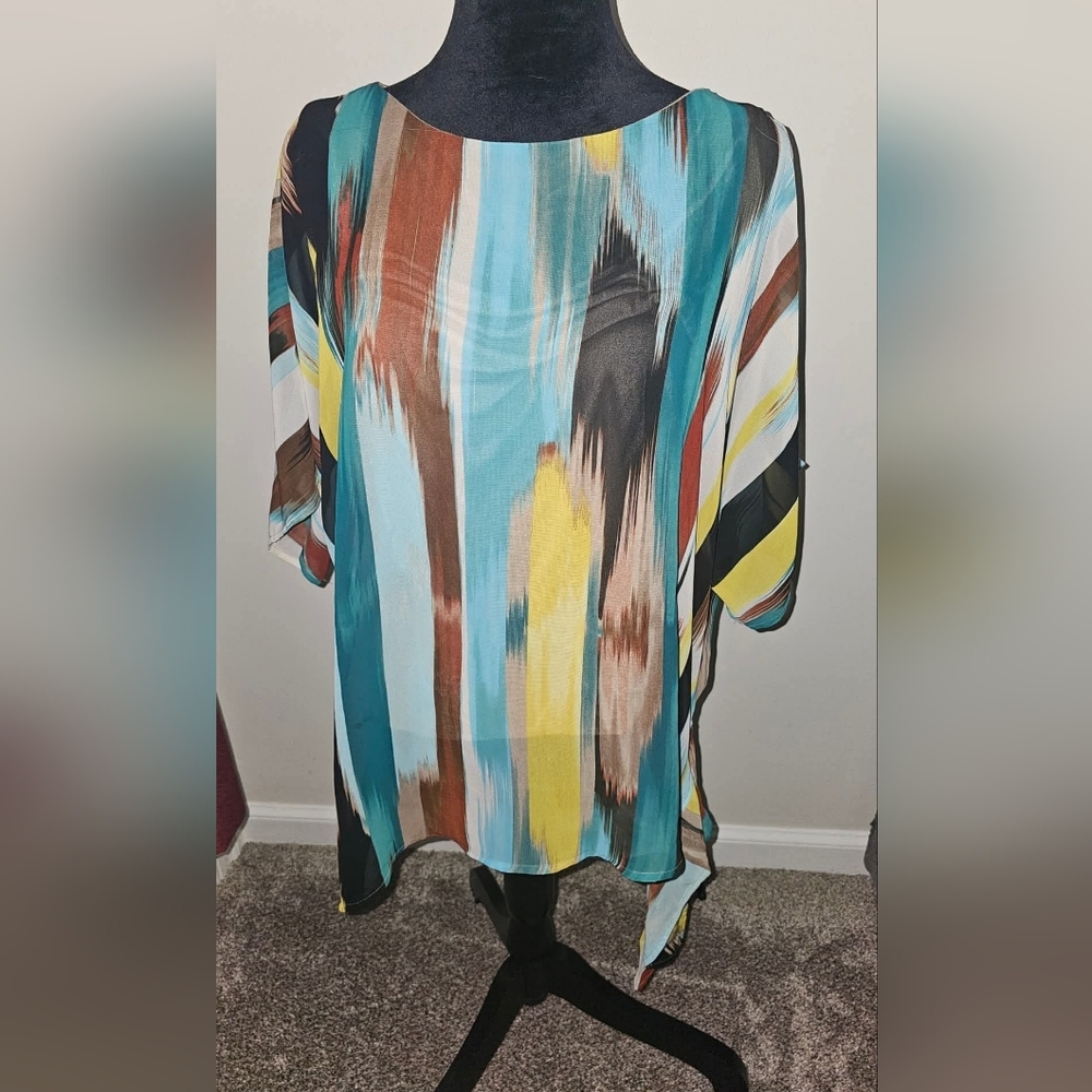 Dana Buchman XXL Womens Plus Size Blouse Shirt